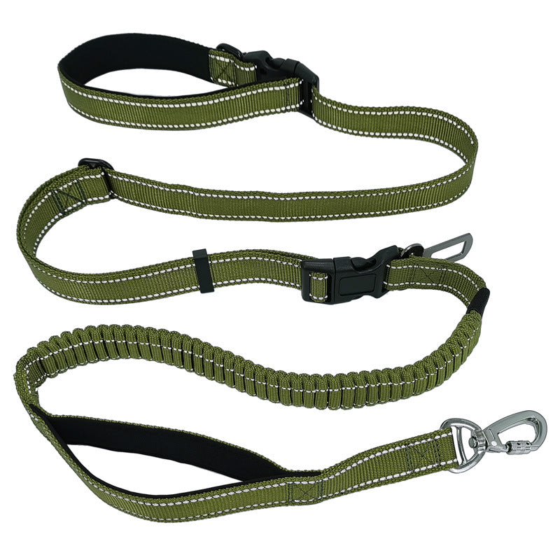 6-in-1 Dog Leash for Hands-Free Walking & Running Dogs