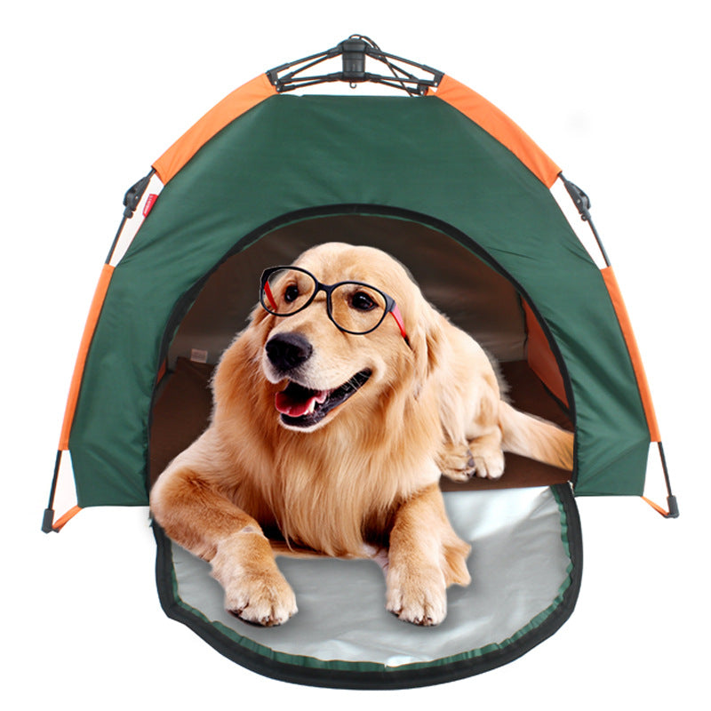 Portable Pet Tent: Foldable Outdoor Shelter for Travel
