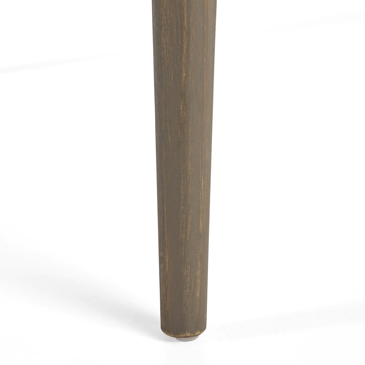 Weathered Gray Acacia Outdoor Side Table for Patios