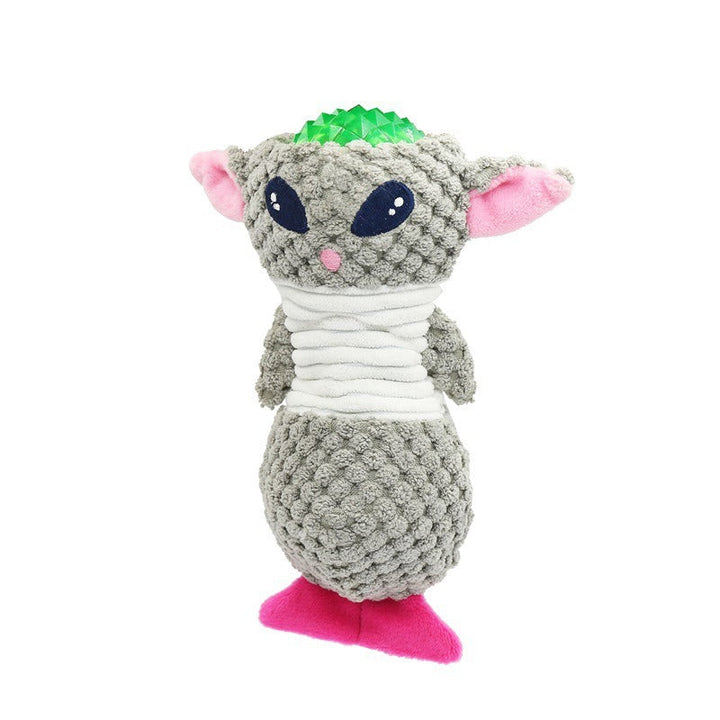 Interactive Plush Dog Toy for Chewing and Training