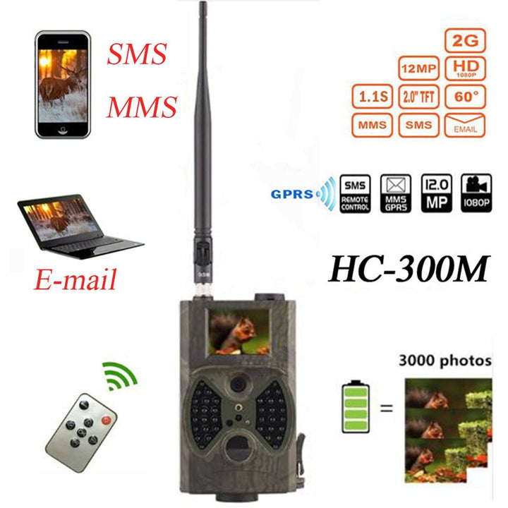 Cellular Trail Camera 12MP with MMS & Email Alerts