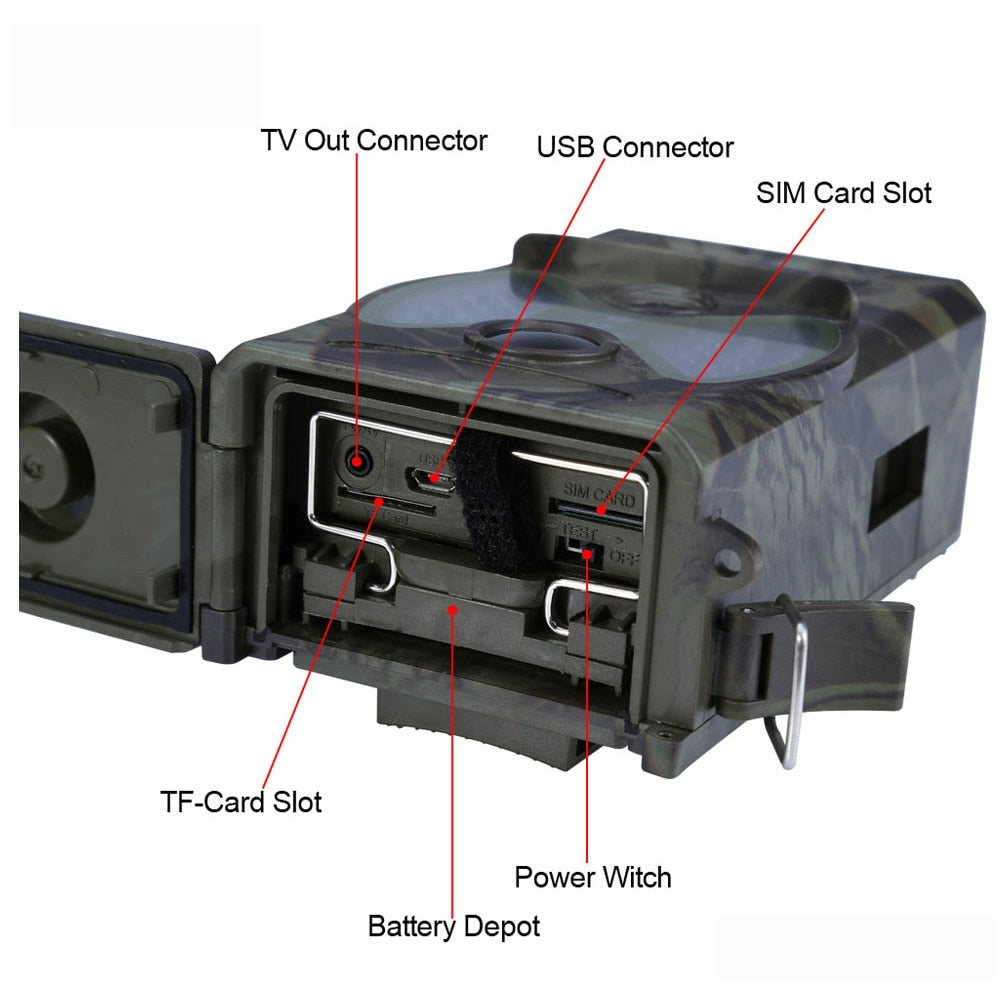Cellular Trail Camera 12MP with MMS & Email Alerts