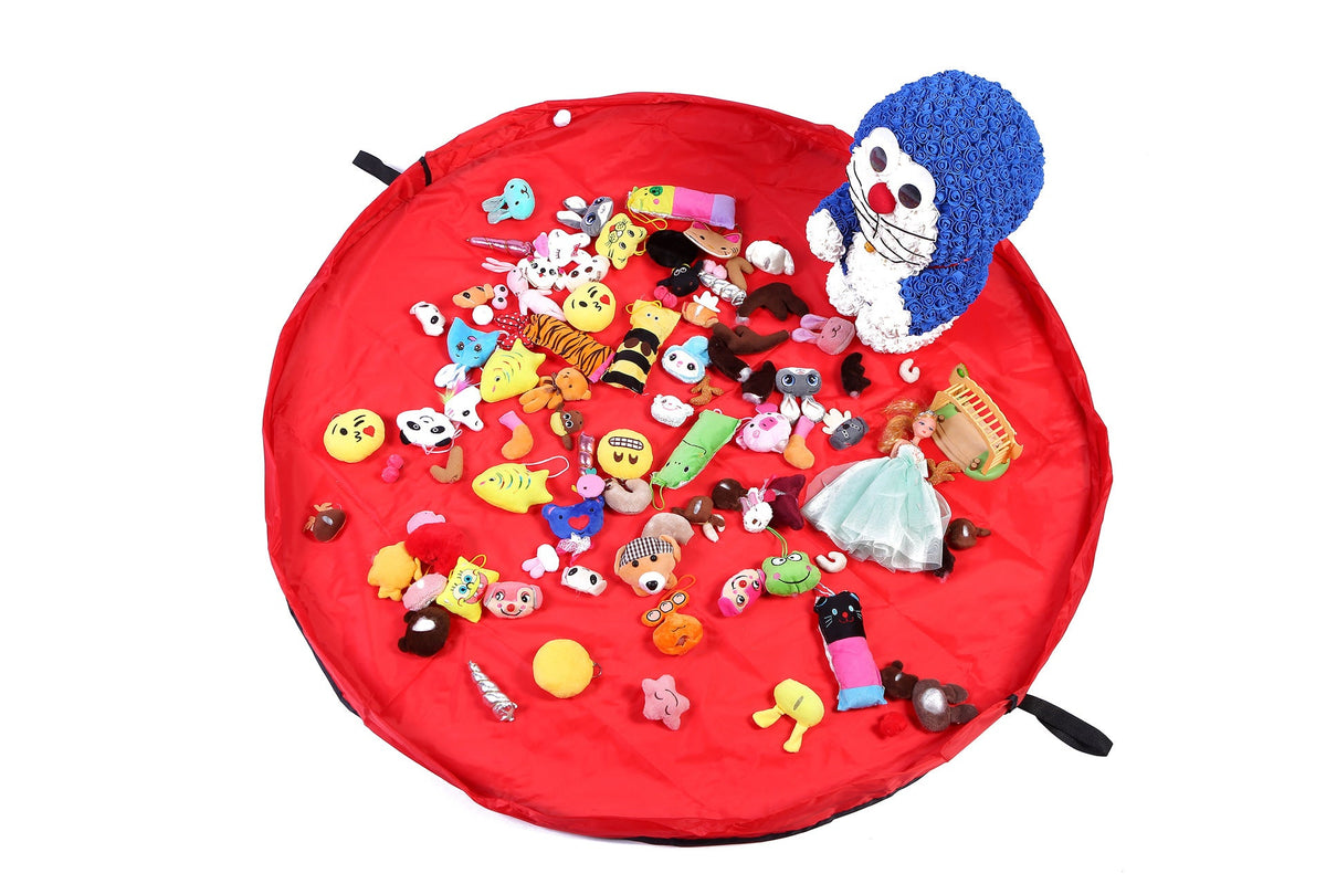Waterproof Toy Storage Bag That Becomes a Play Mat