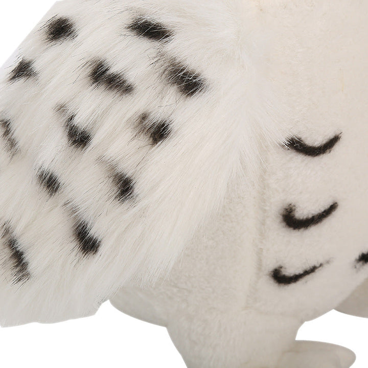 White Owl Plush Toy – Soft Cuddle Companion Gift Idea