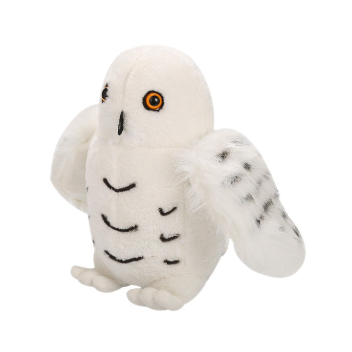 White Owl Plush Toy – Soft Cuddle Companion Gift Idea