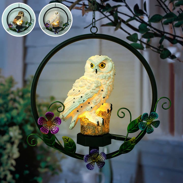 Solar Garden Lights: Owl Glow That Warms Your Yard at Dusk