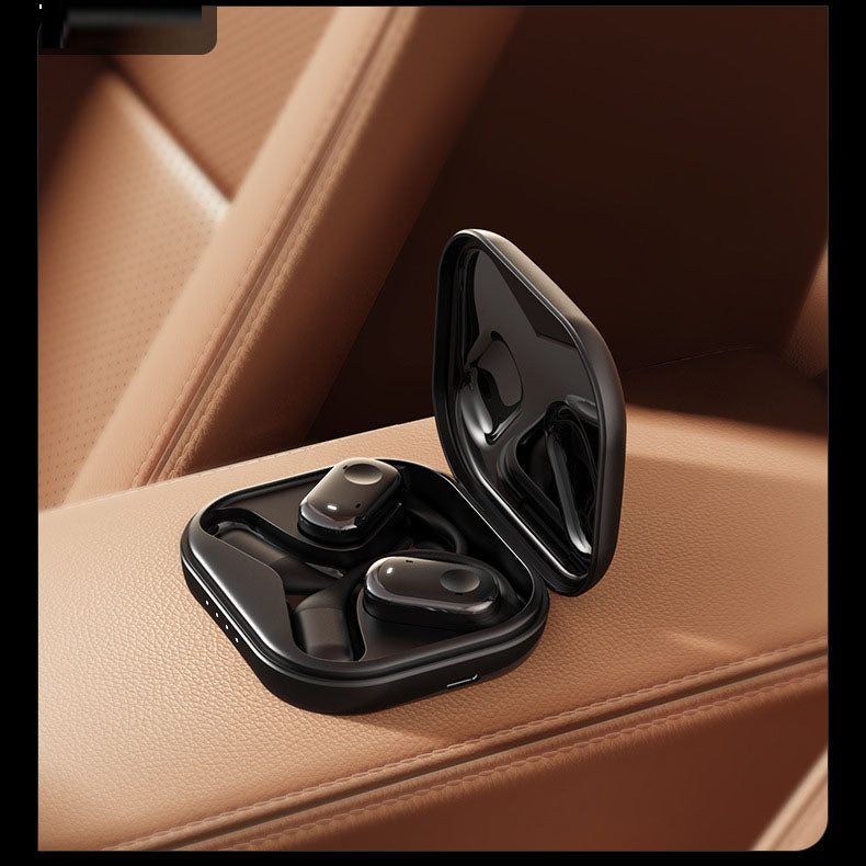Open-Ear Wireless Earbuds with Noise-Reduction Mic