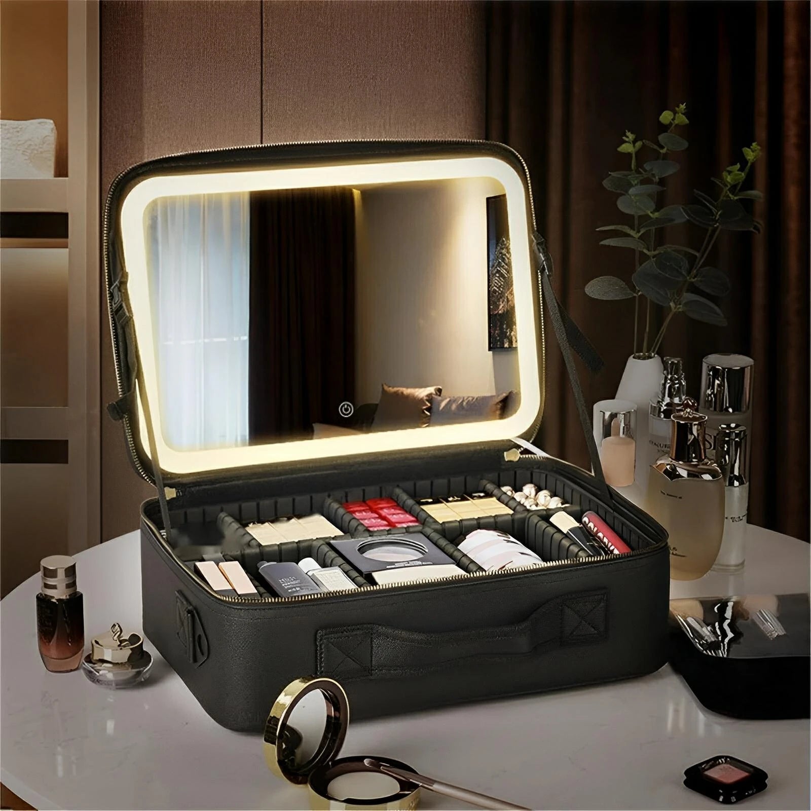 Travel Makeup Organizer Bag - wanelo - store - roman