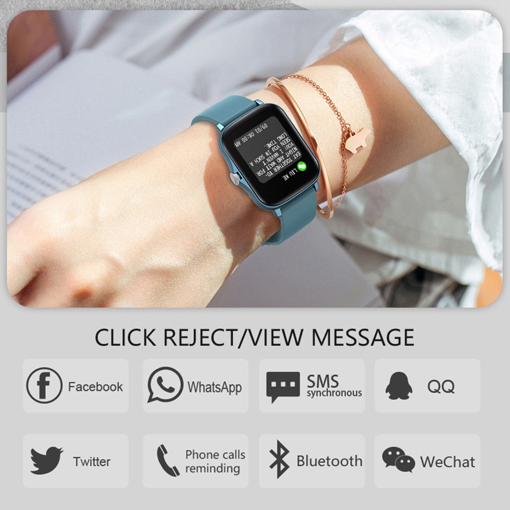 Smartwatch for Xiaomi Phones: 1.69-Inch Fitness Tracker