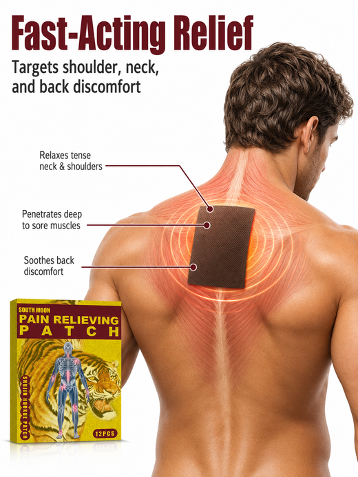 Pain Relief Patch – Relax Meridians, Activate Bones