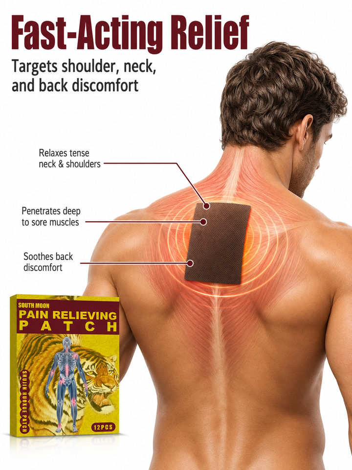 Pain Relief Patch – Relax Meridians, Activate Bones