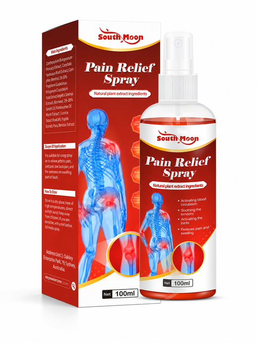 Pain Relief Spray – Fast-Acting Plant Formula for Joint Pain