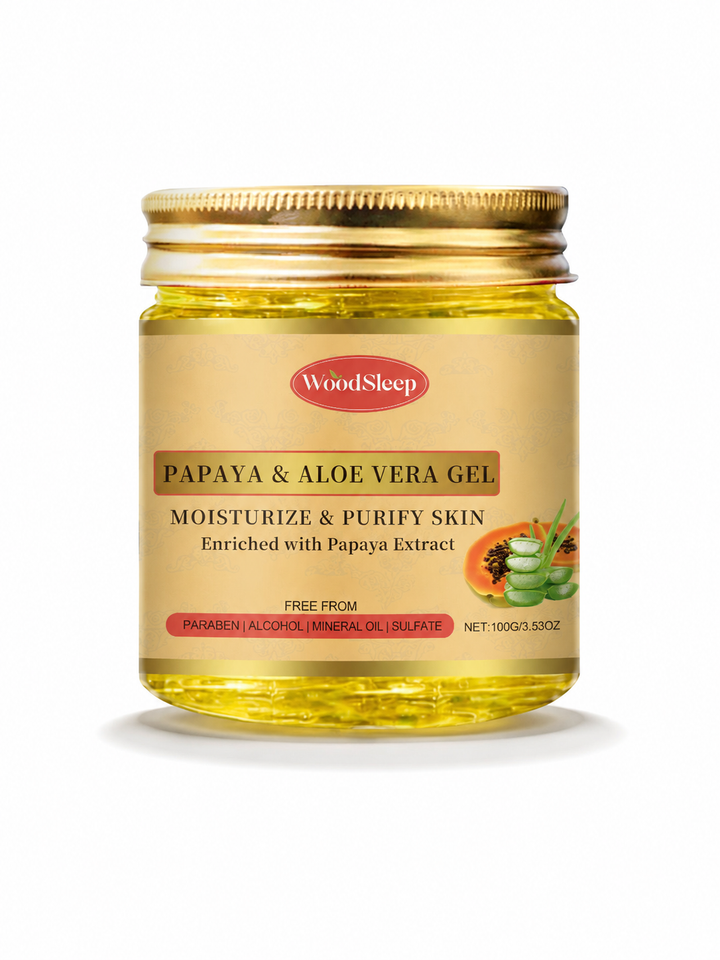 Papaya Aloe Vera Gel — Oil Control Moisturiser for Oily Skin