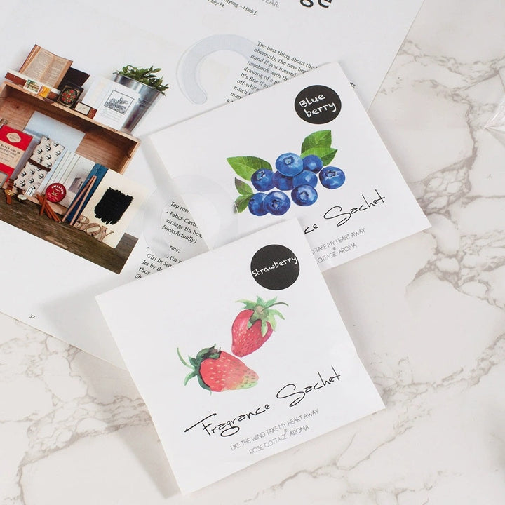 Fruit Scented Sachet for Wardrobe, Shoe and Box Odors
