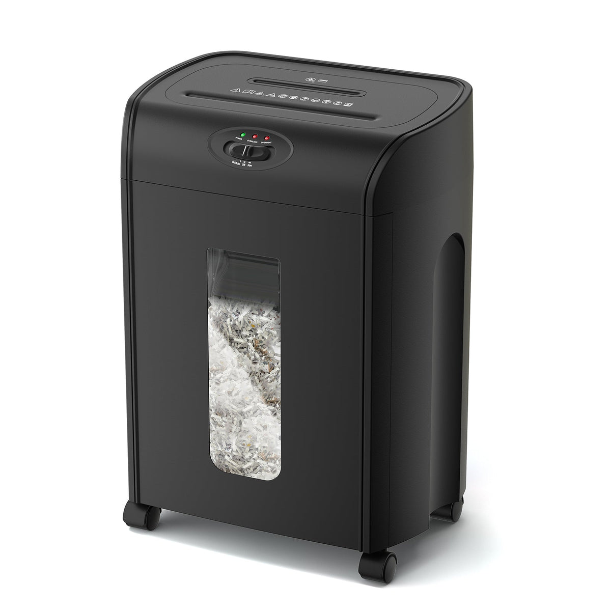 Quiet Paper Shredder, 15-Sheet Cross Cut, 18L Bin