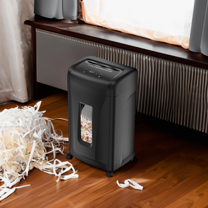 P-4 Cross Cut Paper Shredder for Home Office Security