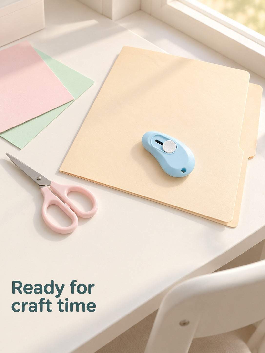 Cute Mini Retractable Utility Knife for Paper Crafts