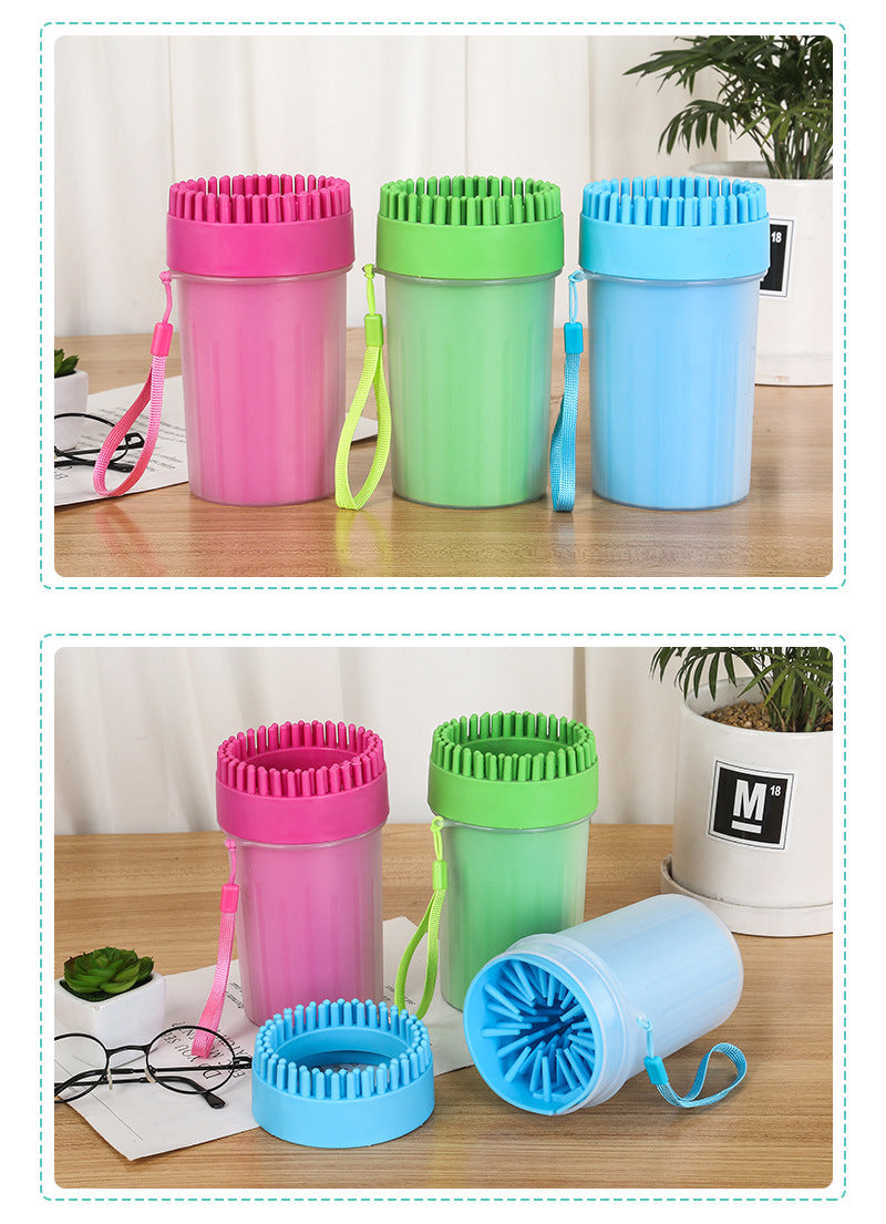 Paw Plunger Silicone Paw Cleaner for Muddy Dogs & Cats