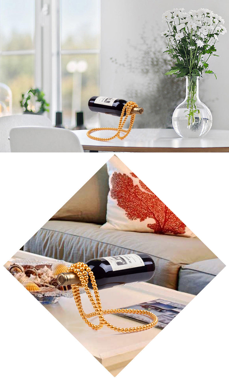 Decorative Wine Bottle Holder for Elegant Displays