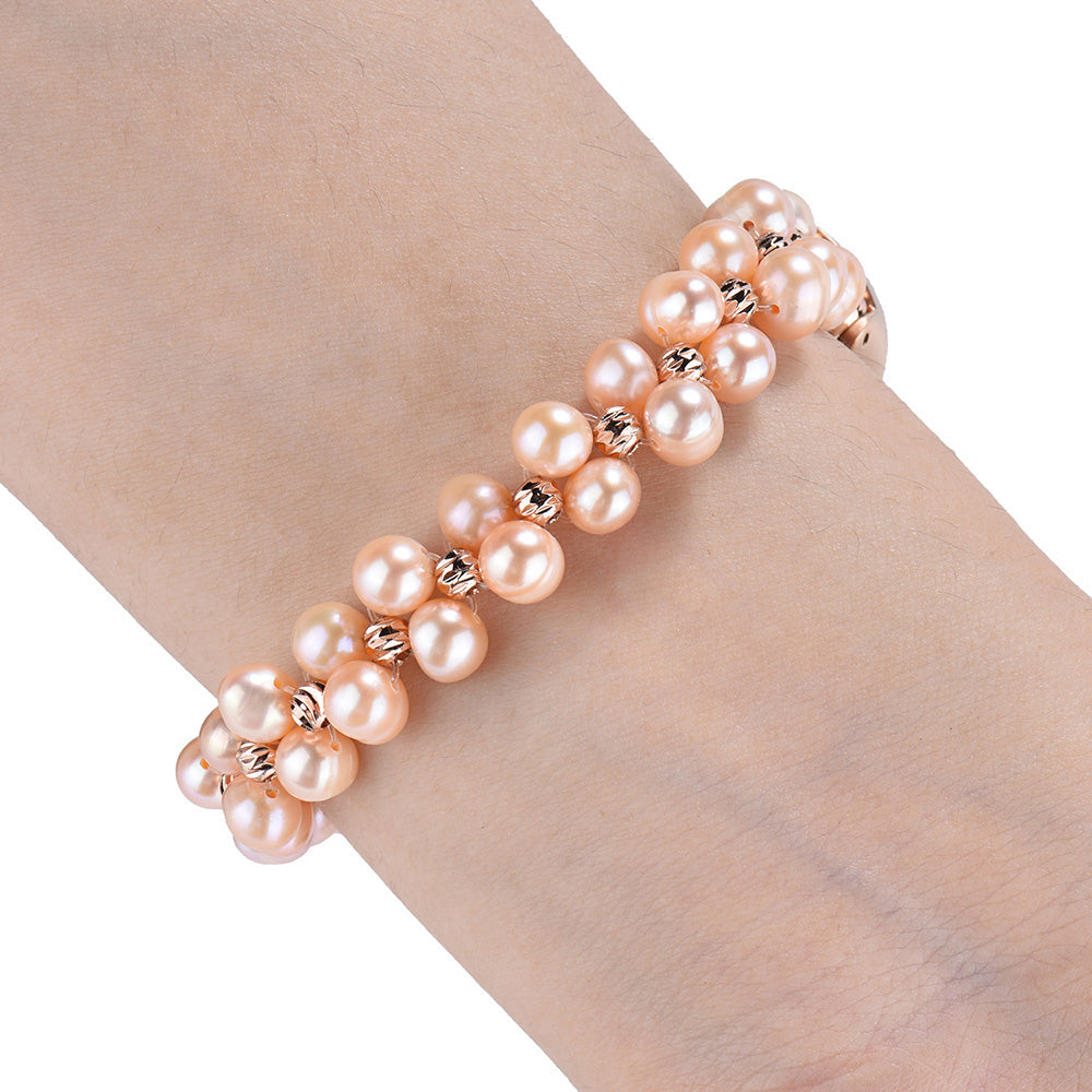Pearl Wristband Strap for Mi Band 3 & 4 Jewelry Style
