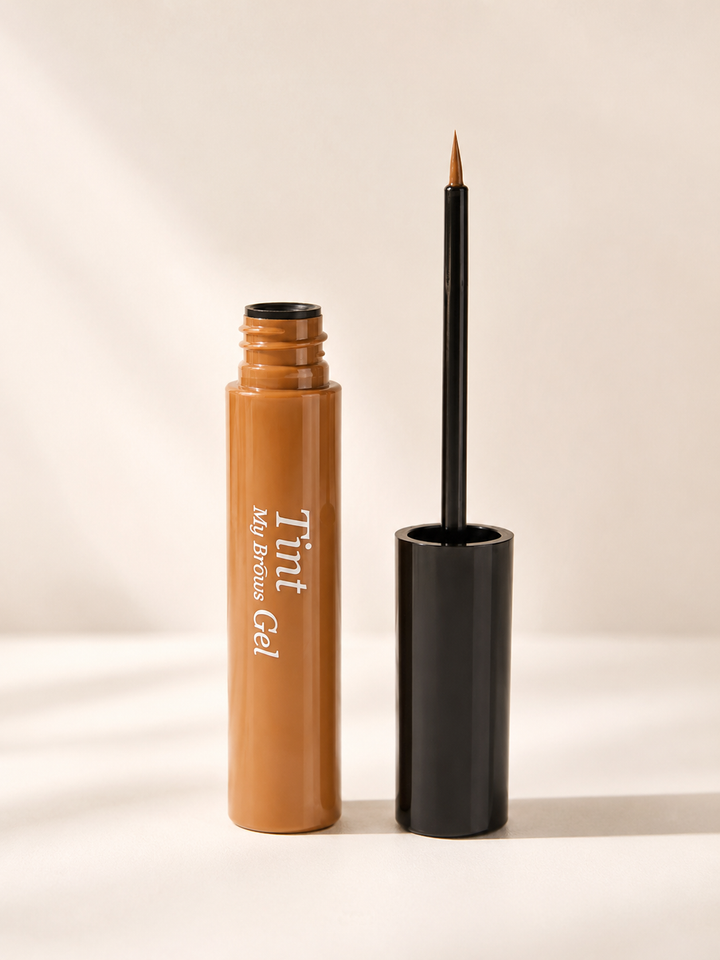 Peel-Off Eyebrow Tint Gel — 3-Day Color, Fine-Tip Brush