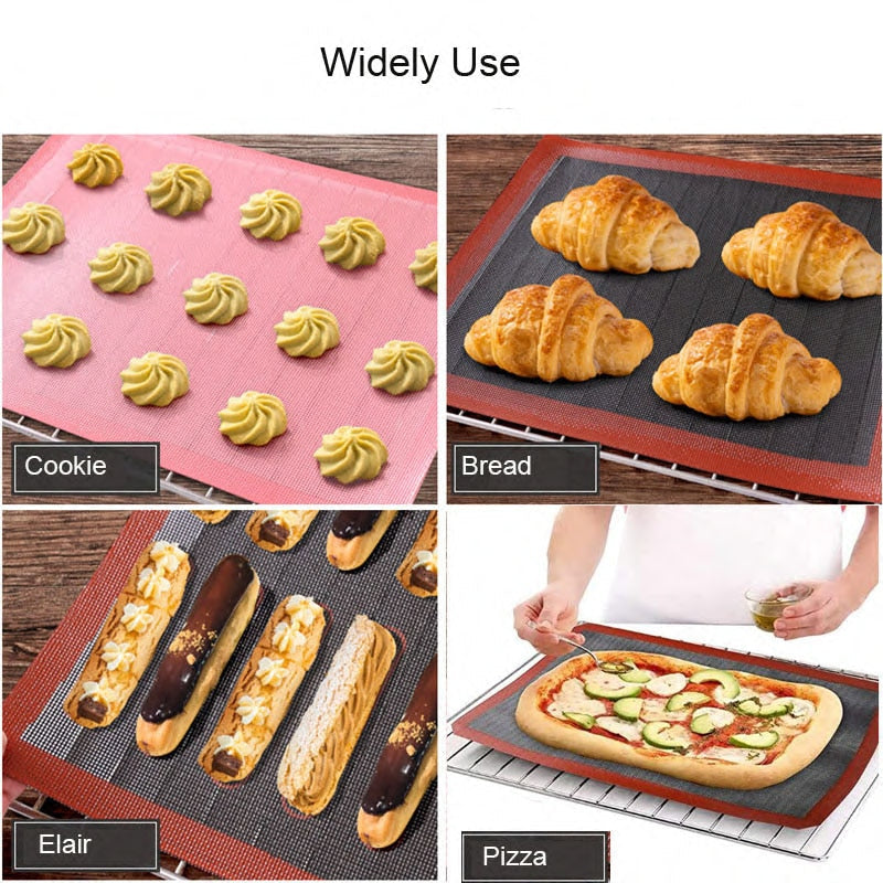 Perforated Silicone Baking Mat for Even, Non-Stick Bakes