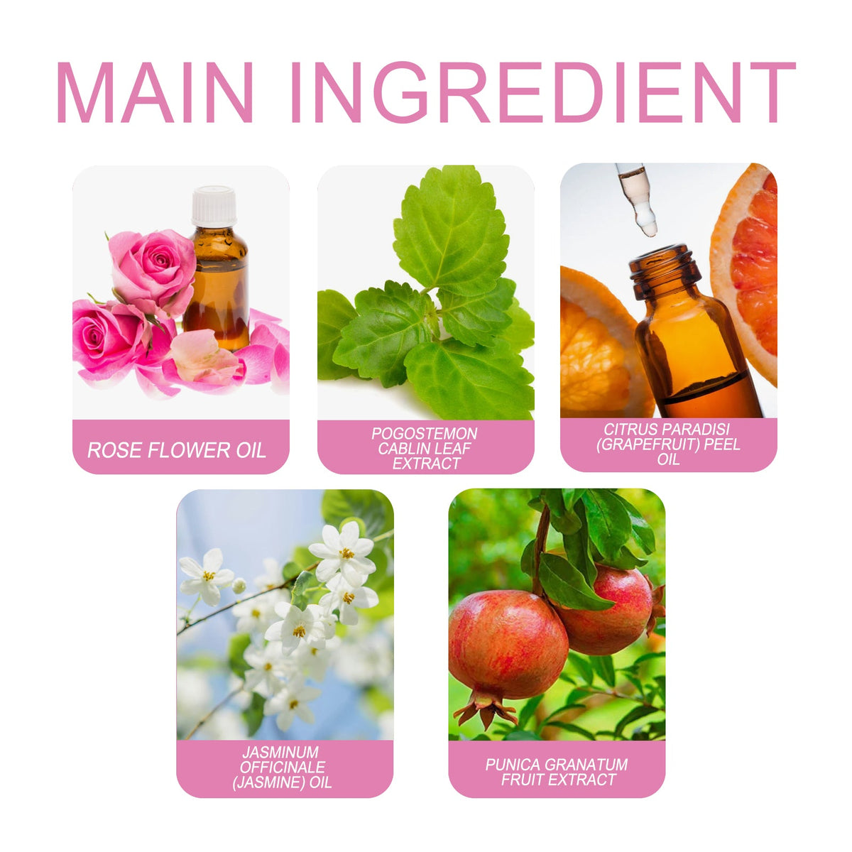 Rose Perfume Oil - Portable Long-Lasting Fragrance Duo