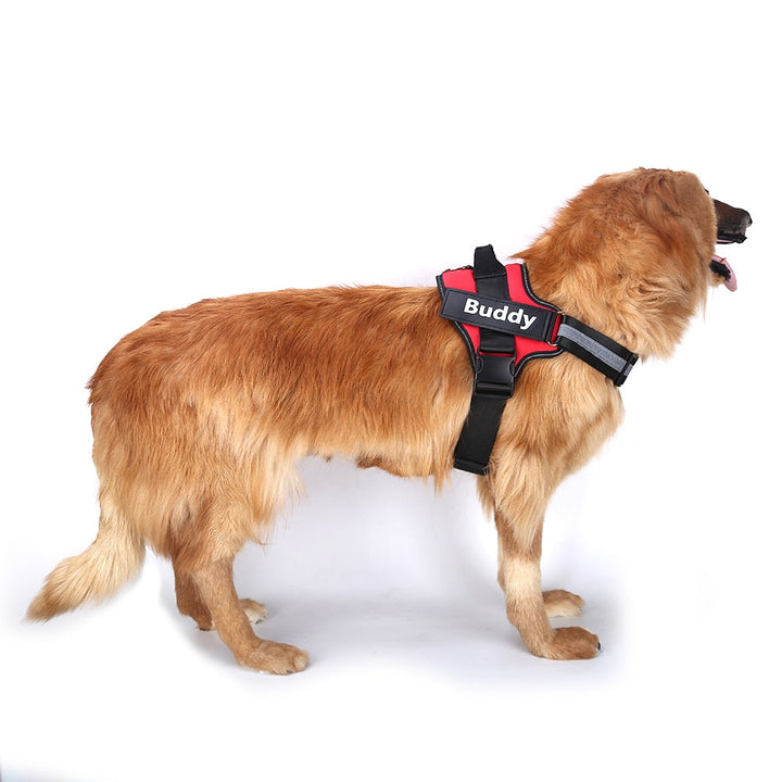 Personalized No-Pull Dog Harness With Reflective ID