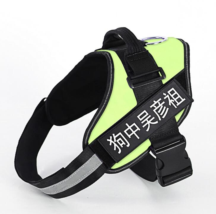 Personalized No-Pull Dog Harness With Reflective ID