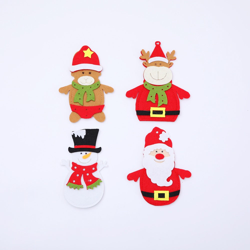 Christmas Cutlery Covers for Festive Table Settings