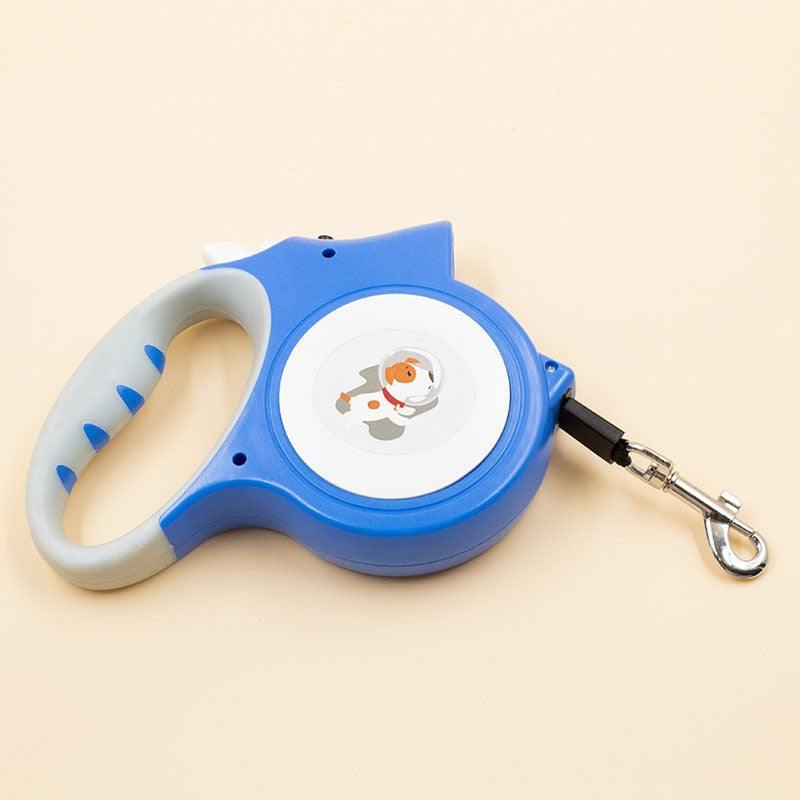 5-Meter Retractable Dog Leash for Small-Dog Walks