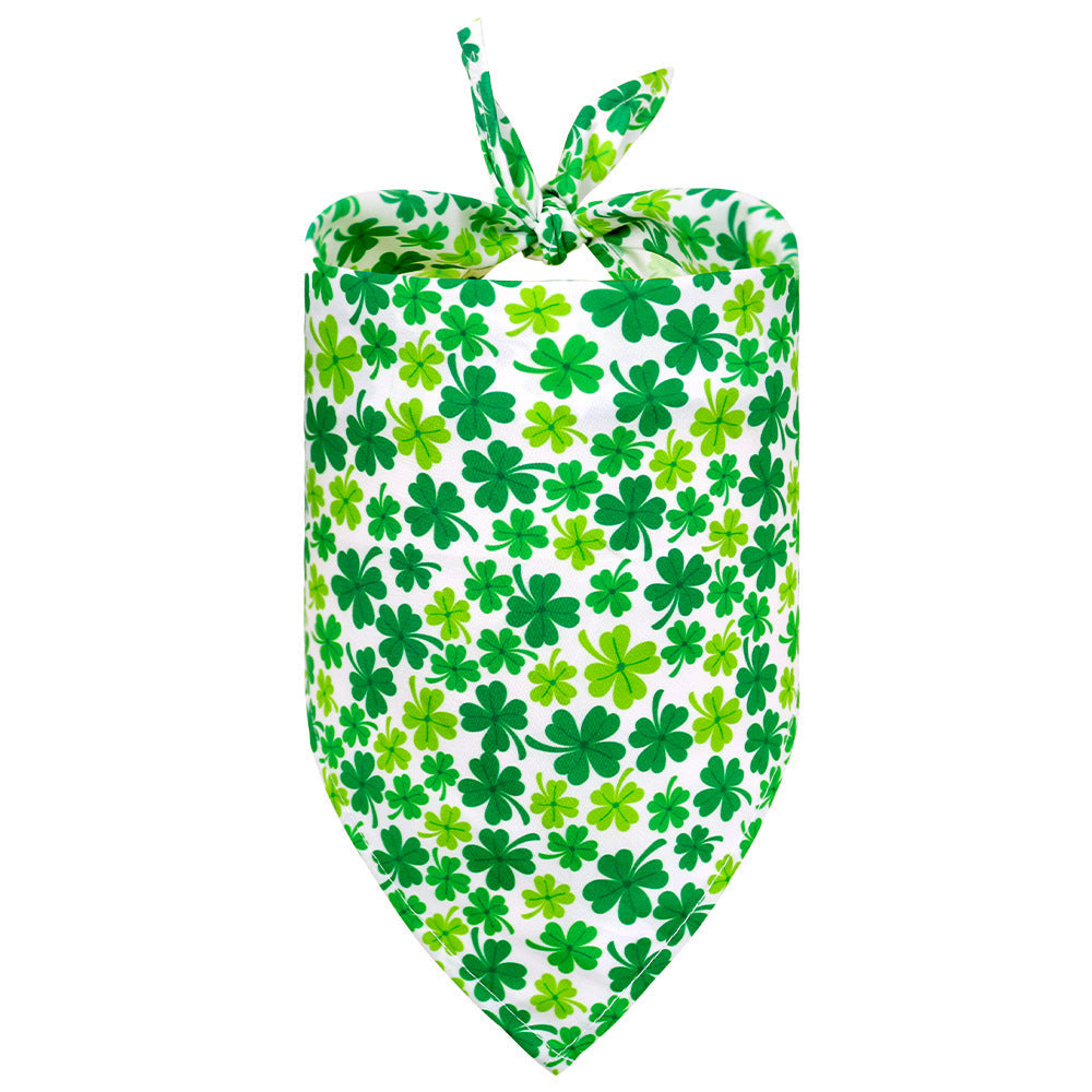 St. Patrick's Day Pet Scarf for Festive Holiday Photos