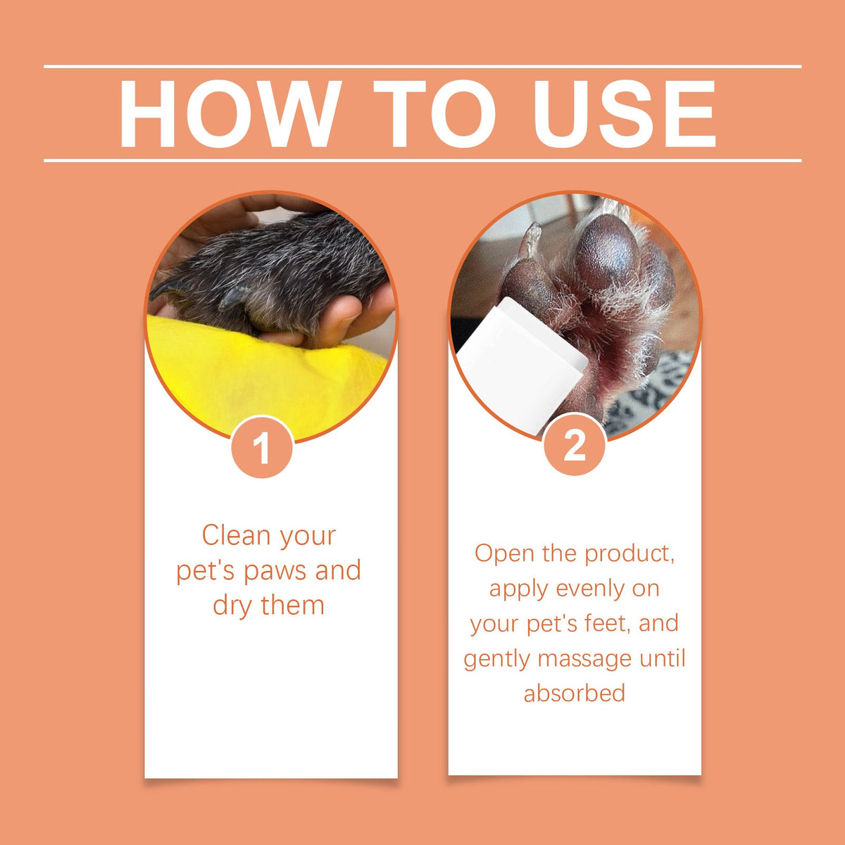 Pet Paw Balm Stick for Dry, Rough Paw Protection Care