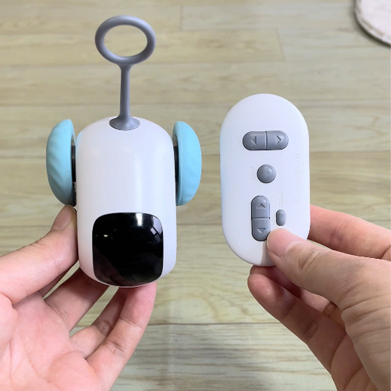 Interactive Cat Toy With Dual-Mode Indoor Exercise