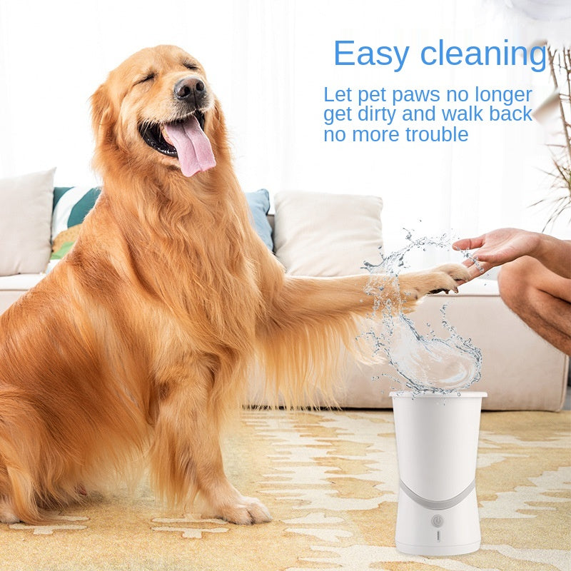 Automatic Pet Paw Washer for Cleaner Floors at Home