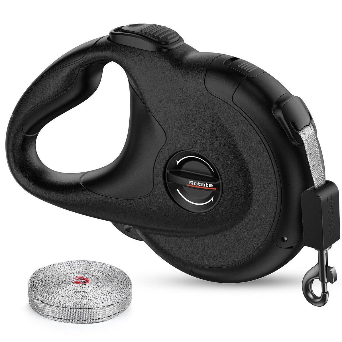 4m Retractable Dog Leash with Tangle-Free Control