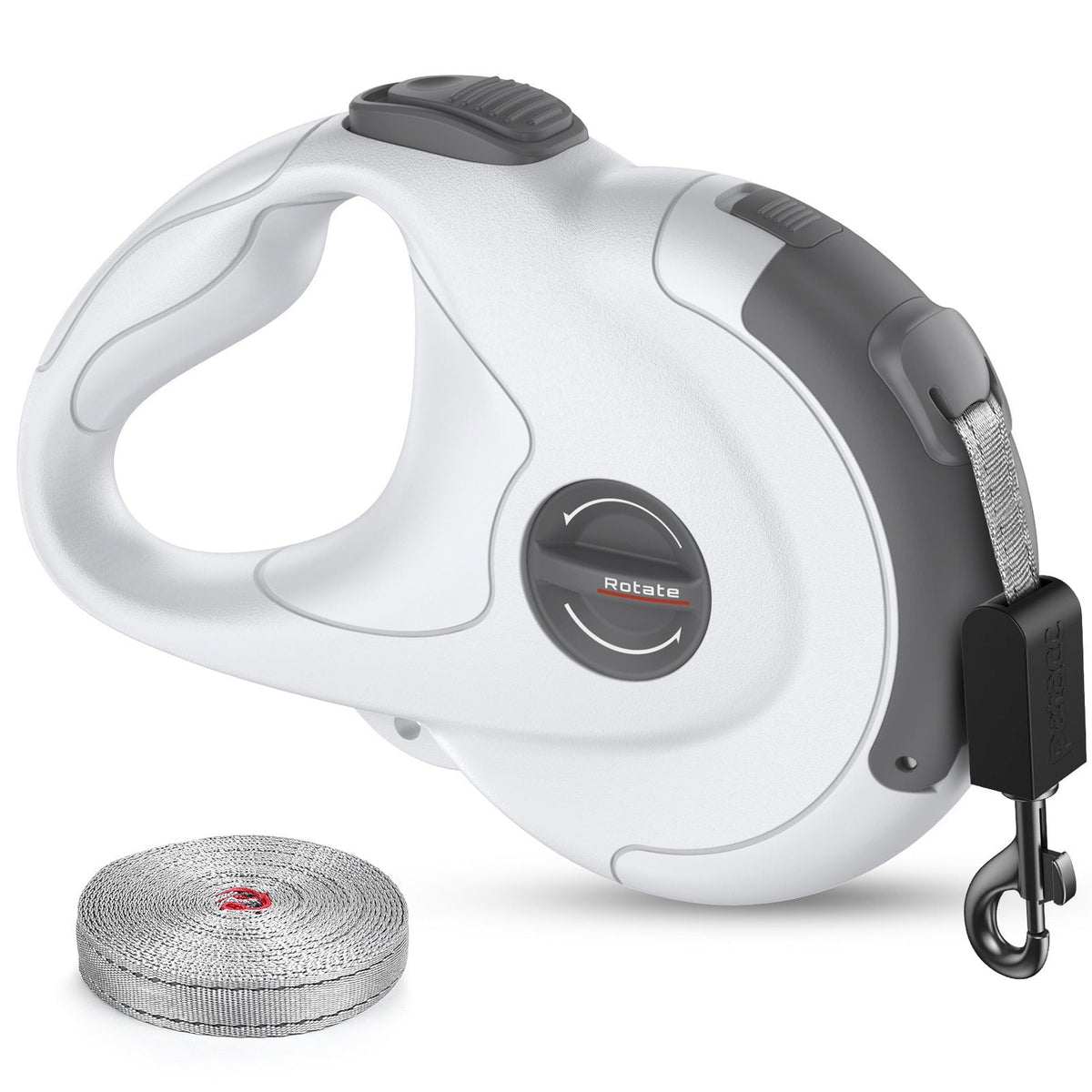 4m Retractable Dog Leash with Tangle-Free Control