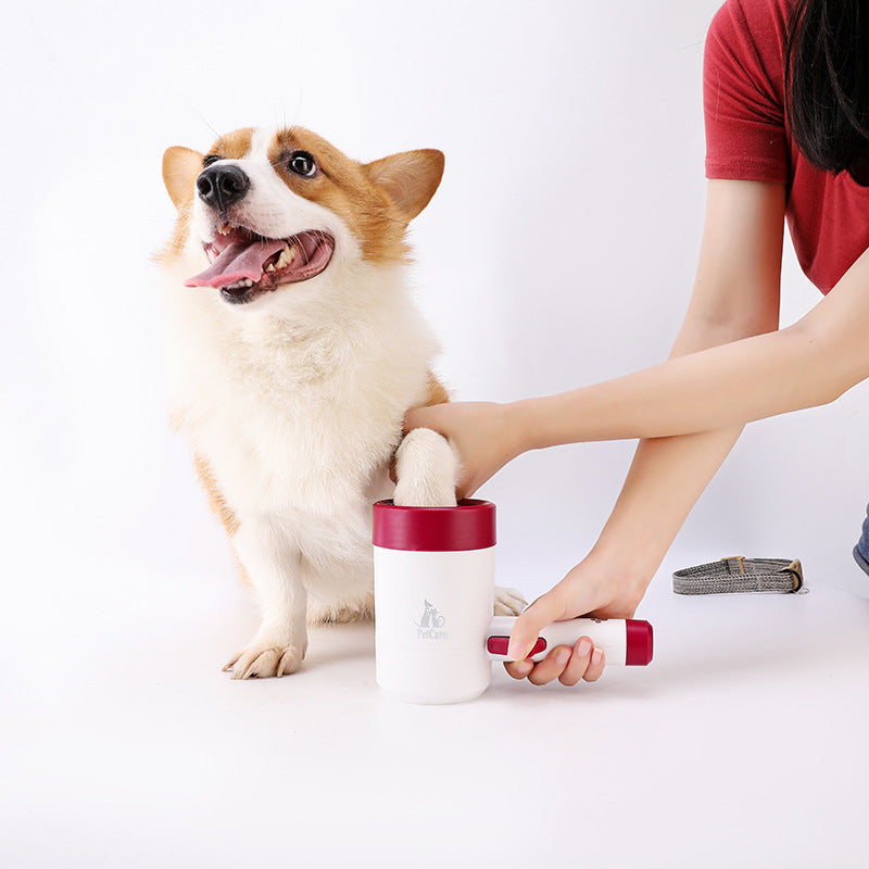 Dog Paw Washer for Faster, Cleaner Post-Walk Cleanup