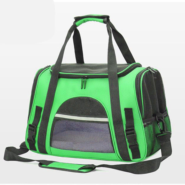 Pet Carrier Bag With Breathable Mesh Travel Windows