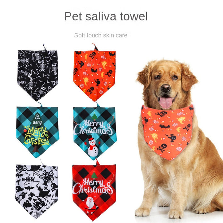 Pet Bandana for Dogs & Cats | Festive Holiday Style