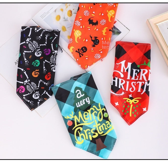 Pet Bandana for Dogs & Cats | Festive Holiday Style