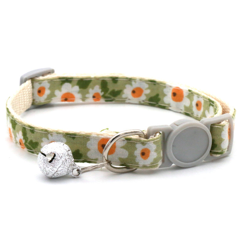 Pet Bandana Collar for Small Dogs & Cats | Floral Style