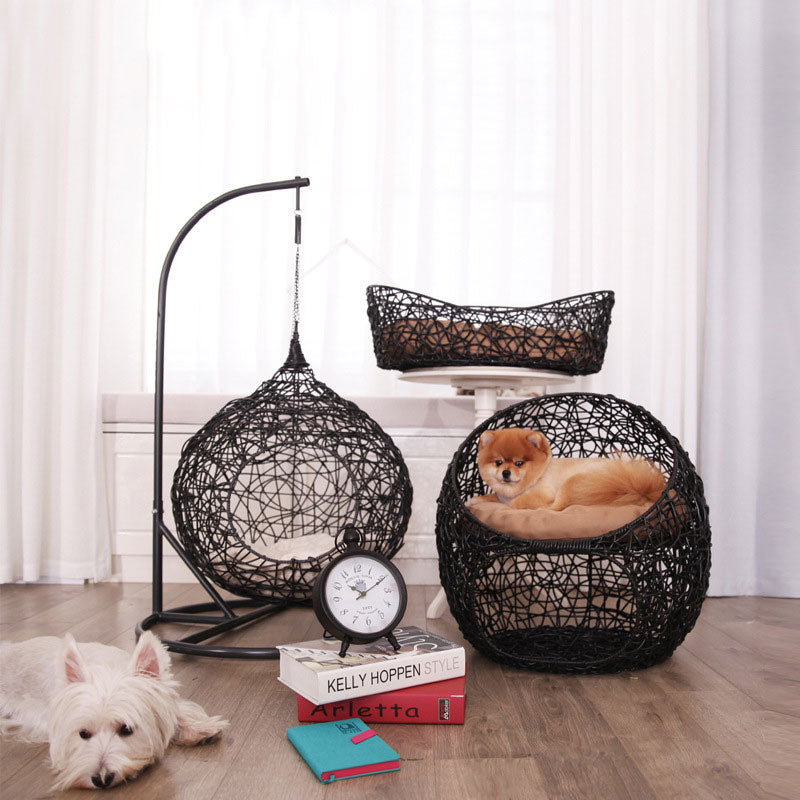 Cat Hammock Bed – Stable All-Season Elevated Nest