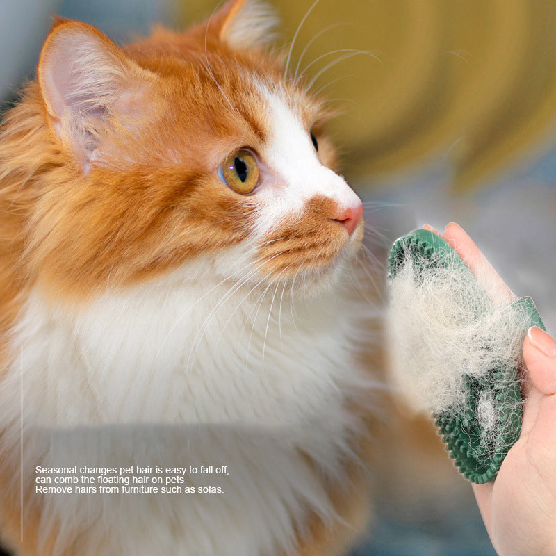 Pet Bath Brush for Dogs & Cats | Easy Fur Removal