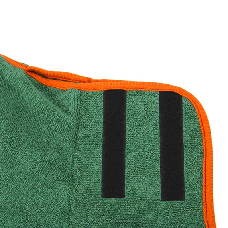 Pet Bathrobe Towel for Quick-Drying After Bath Time