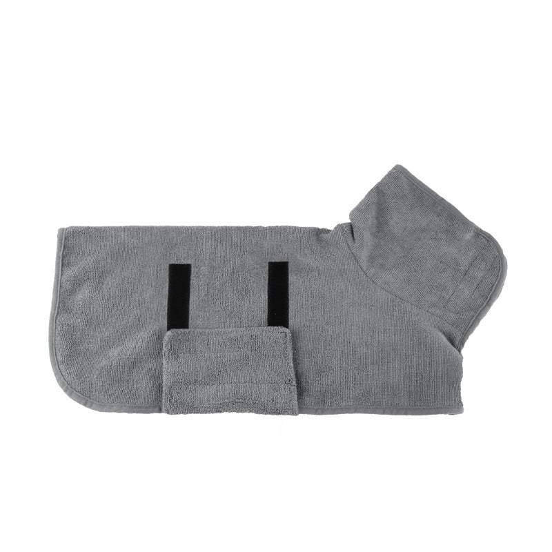 Pet Bathrobe Towel for Quick-Drying After Bath Time