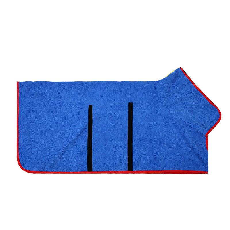 Pet Bathrobe Towel for Quick-Drying After Bath Time