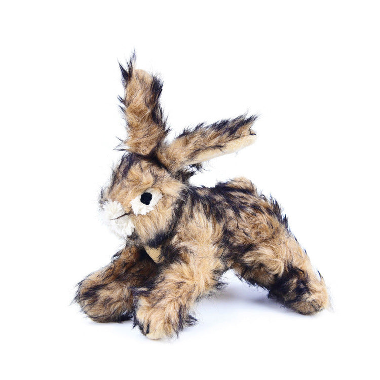 Interactive Hare Plush Dog Toy for Engaging Indoor Play