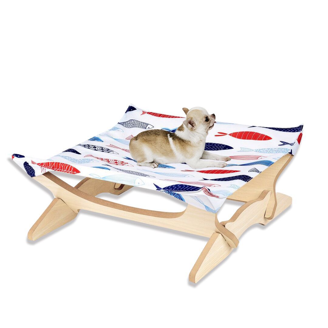 Cat Hammock Bed for Breathable Elevated Cat Lounging