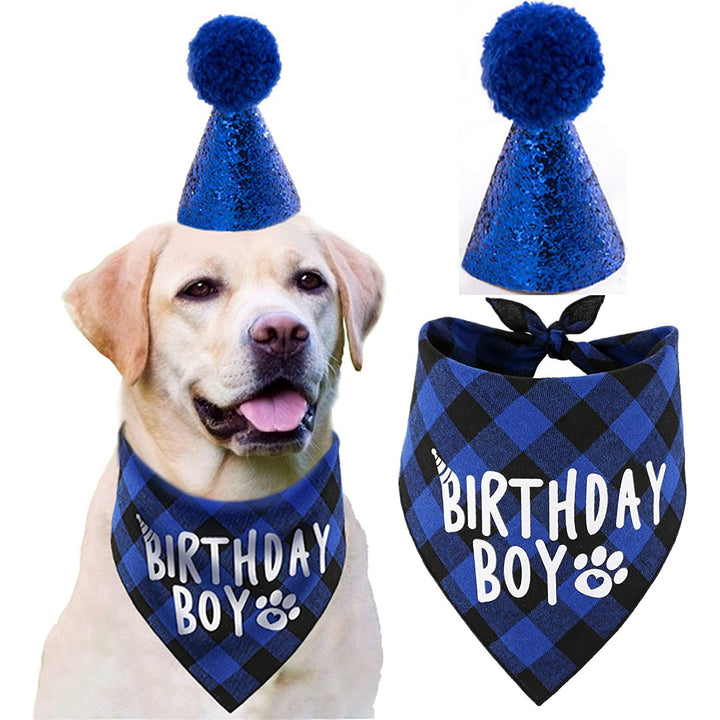 Dog Birthday Outfit Set: Photo-Ready Party Celebration